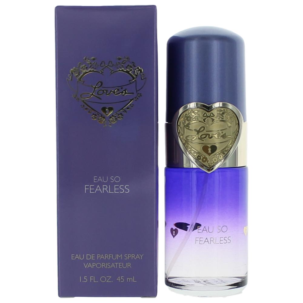 Bottle of Love's Eau So Fearless by Dana, 1.5 oz Eau De Parfum Spray for Women